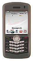 Skin Blackberry 8130 Pearl Smoke