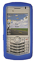 Skin Blackberry 8130 Pearl Blue